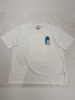 Casablanca Arches Graphic Tee White Size Large